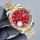 Copy Rolex Datejust II Red Dial Fluted Bezel Two Tone Jubilee Bracelet (2)_th.jpg